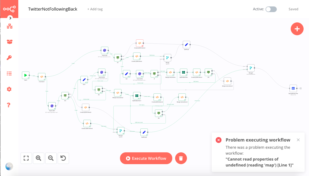 n8n Social Audit Workflow